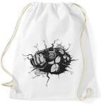 printfashion Gorilla - Sportzsák, Tornazsák - Fehér (2280944)