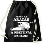 printfashion aratas fesztival - Sportzsák, Tornazsák - Fekete (1628321)