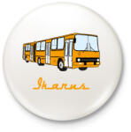 printfashion ikarus - Kitűző, hűtőmágnes - Fehér (3116993)