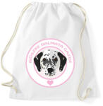 printfashion Büszke gazdi: Dalmata - Sportzsák, Tornazsák - Fehér (1938859)