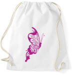 printfashion Pillangó - Sportzsák, Tornazsák - Fehér (1018933)