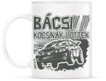 printfashion Bácsi kocsinak lőttek - Bögre - Fehér (16809491)