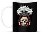 printfashion indian skull - Bögre - Fekete (1506967)