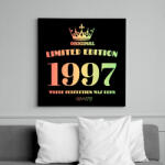 printfashion 1997 - Vászonkép - Fekete (6656815)