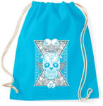 printfashion Gyémánt koponya - Sportzsák, Tornazsák - Surf blue (34186)