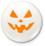 printfashion Tökfej - Kitűző, hűtőmágnes - Fehér (3081992)