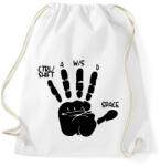 printfashion Gamer kéz - Sportzsák, Tornazsák - Fehér (1276346)