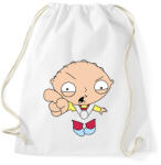printfashion Stewie - Sportzsák, Tornazsák - Fehér (1667865)