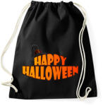printfashion Happy Halloween sapkás - Sportzsák, Tornazsák - Fekete (1827536)