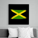 printfashion Jamaica flag - Vászonkép - Fekete (7124768)