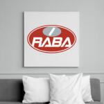 printfashion Rába - Vászonkép - Fehér (6629902)