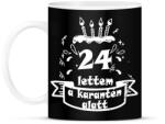 printfashion 24 lettem - Bögre - Fekete (2497363)