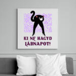 printfashion LÁBNAP - Vászonkép - Fehér (10800269)