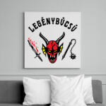 printfashion Hellfire Club legenybucsu - Vászonkép - Fehér (8148380)