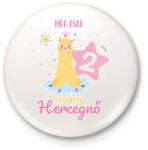 printfashion Máris hercegnő - Számmal - Kitűző, hűtőmágnes - Fehér (7946040)