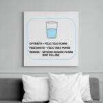 printfashion A mérnök szerint - Vászonkép - Fehér (13544570)