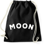 printfashion MOON - Sportzsák, Tornazsák - Fekete (2488139)