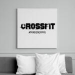printfashion Crossfit - #mindenemfáj - Vászonkép - Fehér (11724435)
