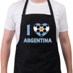 printfashion I love Argentina - Kötény - Fekete (10790766)