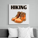 printfashion túrázás - Vászonkép - Fehér (6635657)