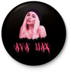 printfashion AVA MAX - Kitűző, hűtőmágnes - Fekete (3098996)