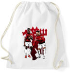 printfashion Man Utd - Pogba Lingard - Sportzsák, Tornazsák - Fehér (1695078)