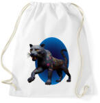 printfashion Fekete párduc - Sportzsák, Tornazsák - Fehér (14814885)