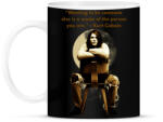 printfashion kurt cobain quotes - Bögre - Fekete (4711221)