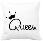 printfashion Queen - Párnahuzat, Díszpárnahuzat - Fehér (1051716)