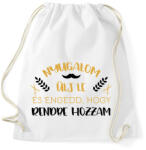 printfashion Engedd, hogy rendbe hozzam - Sportzsák, Tornazsák - Fehér (9118893)