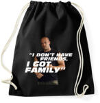 printfashion Dom Toretto - Sportzsák, Tornazsák - Fekete (5204344)