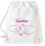 printfashion Seventeen kezek - Sportzsák, Tornazsák - Fehér (7461031)