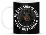 printfashion Tacskó - Bögre - Fekete (5438248)
