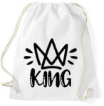 printfashion King páros 1 - Sportzsák, Tornazsák - Fehér (6085265)