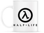 printfashion Half-Life logo - Bögre - Fehér (2412562)