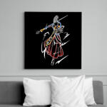 printfashion Wiss - Vászonkép - Fekete (12479587)