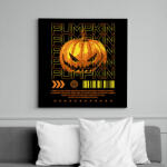 printfashion Pumpkin - Vászonkép - Fekete (14717367)