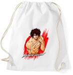 printfashion kengan ashura - Sportzsák, Tornazsák - Fehér (2851484)