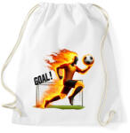 printfashion Foci - Sportzsák, Tornazsák - Fehér (15180780)