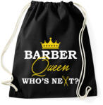 printfashion Barber Queen - Sportzsák, Tornazsák - Fekete (9121282)
