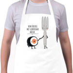 printfashion Felvállalós sushi - Kötény - Fehér (4904904)