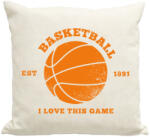 printfashion BASKETBALL - Párnahuzat, Díszpárnahuzat - Lenvászon (2060550)