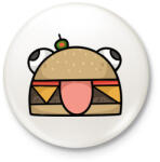 printfashion Durr Burger - Kitűző, hűtőmágnes - Fehér (3996536)