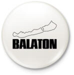 printfashion balaton - Kitűző, hűtőmágnes - Fehér (7271893)