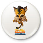 printfashion Zooba - Jade - Kitűző, hűtőmágnes - Fehér (4603629)