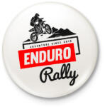 printfashion Enduro - Kitűző, hűtőmágnes - Fehér (3083814)