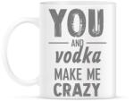 printfashion You and vodka - Bögre - Fehér (7071153)