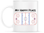printfashion Happy place - Bögre - Fehér (15647043)