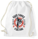 printfashion Karate divízió - Sportzsák, Tornazsák - Fehér (213717)