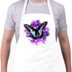 printfashion pillango2 - Kötény - Fehér (4905067)